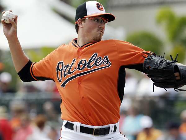 Kevin Gausman will make the sixth big league start of his career on Wednesday vs. Detroit. (Carlos Osorio/AP)